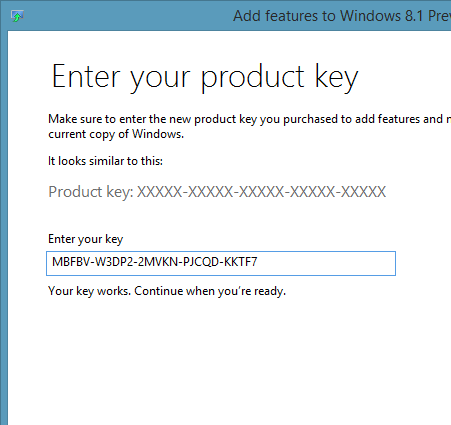 Windows 8.1 K Serial Key